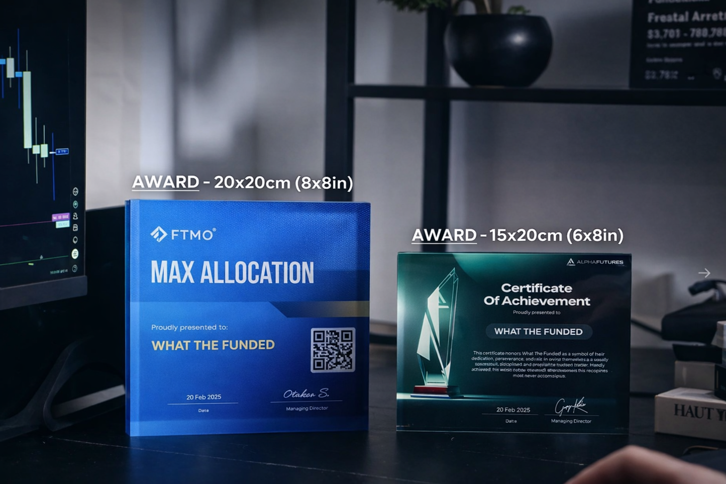 What The Funded Plaque